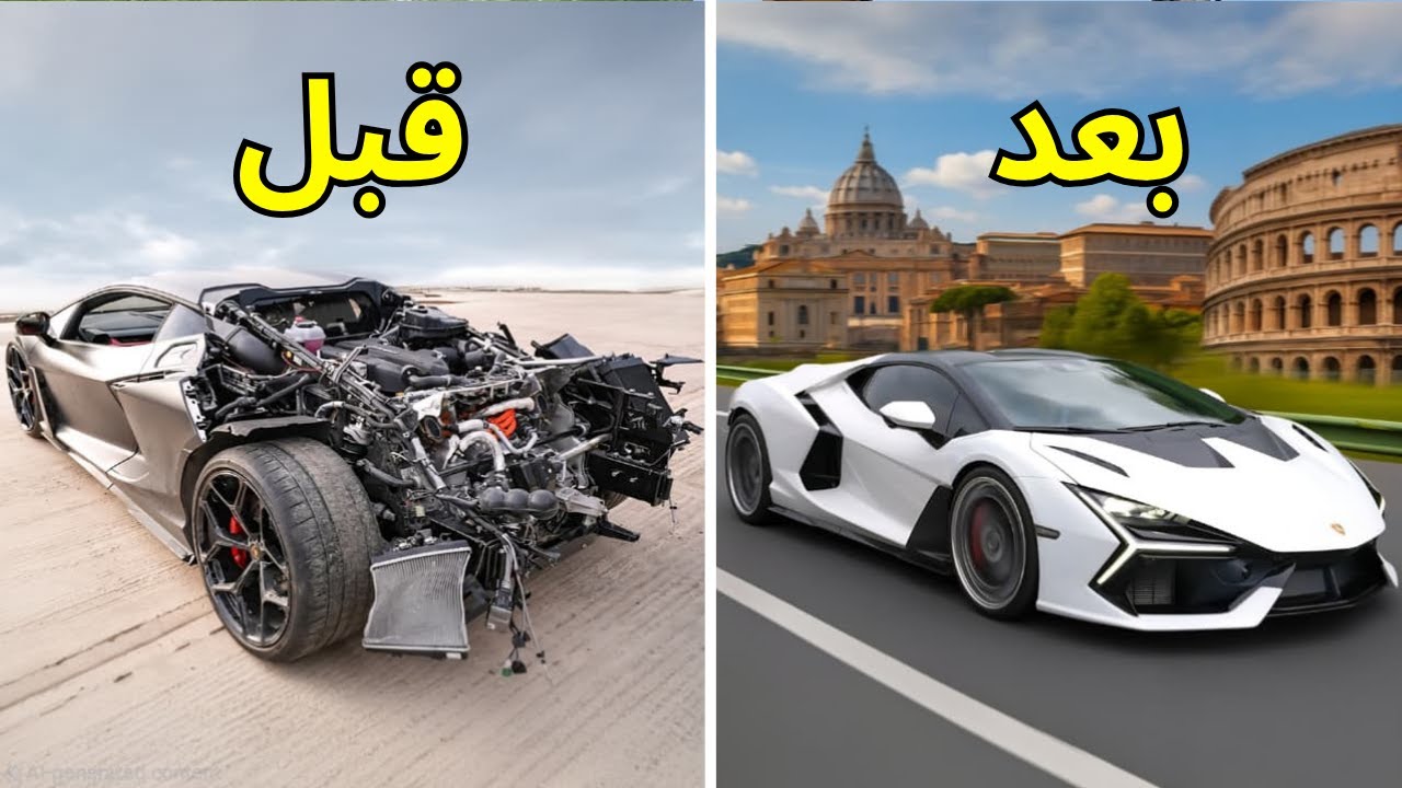 تصليح كامل حوادث | لامبورجيني ريفويلتو Lamborghini Revuelto 2024