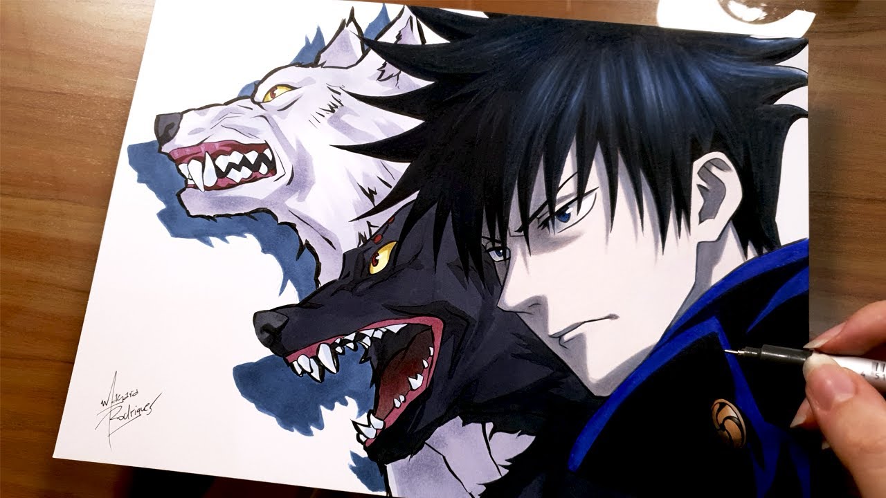 Drawing Fushiguro Megumi [Jujutsu Kaisen]