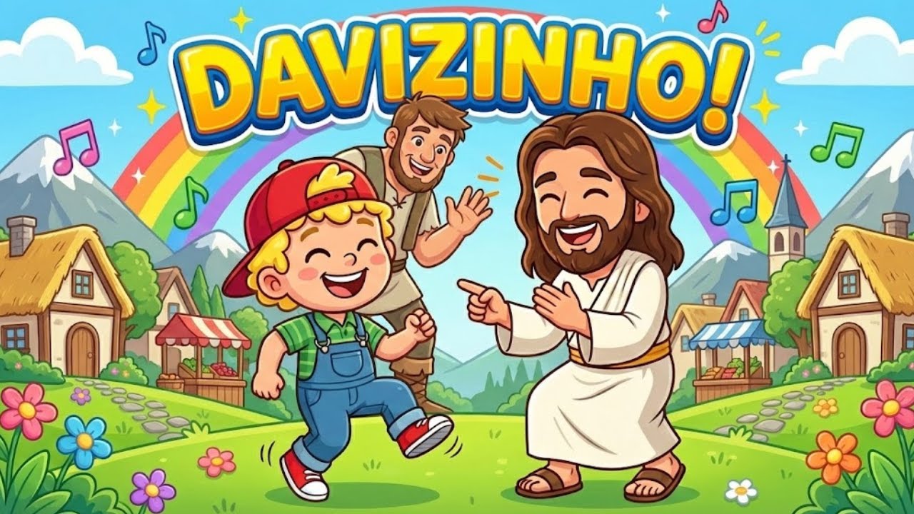 Davizinho! ♫ Música Gospel Infantil | Kids de Jesus | Playlist Infantil de Louvor