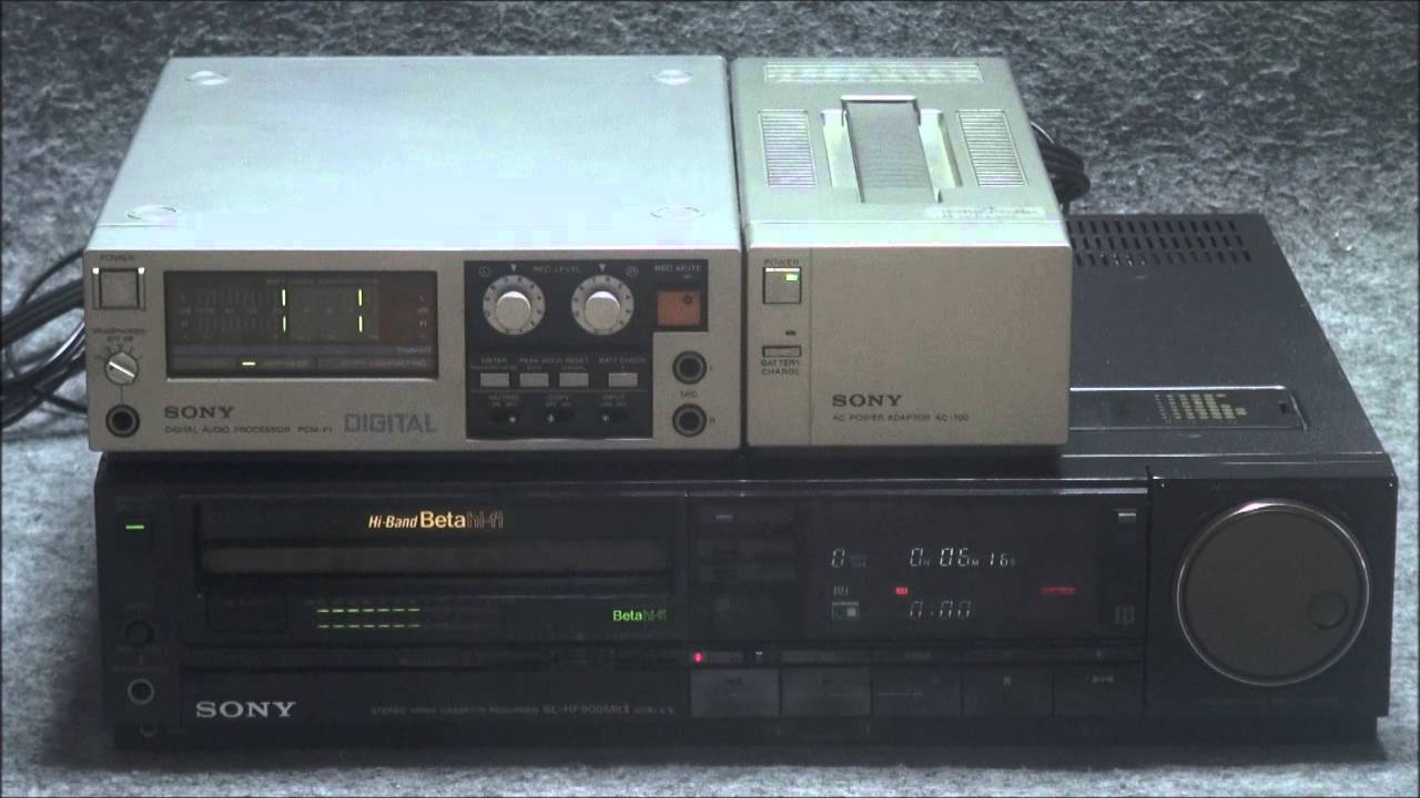 SONY SL-HF900Mk2 + PCM-F1(1)