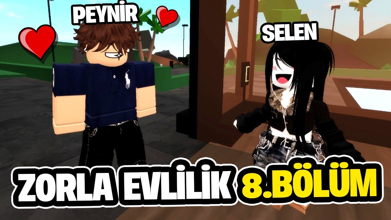 ZORLA EVLİLİK: PEYNİR İLE SELEN | BÖLÜM 8 roblox brookhaven 🏡rp / Roblox dizisi
