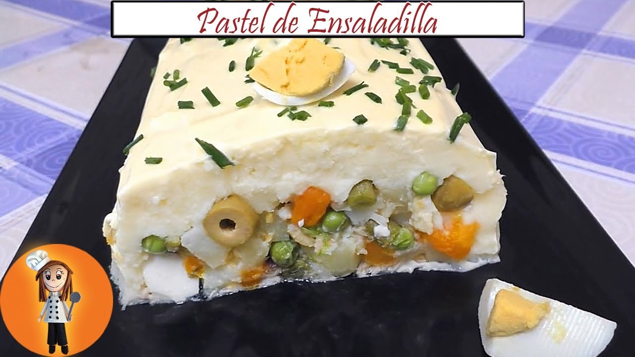 Pastel de Ensaladilla | Receta de Cocina en Familia