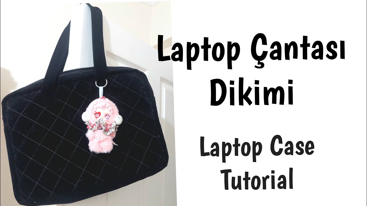 Diy Bilgisayar yada Laptopunuza Kendiniz Nasıl Çanta Dikersiniz, Pratik ✔️, How to Make Laptop Case