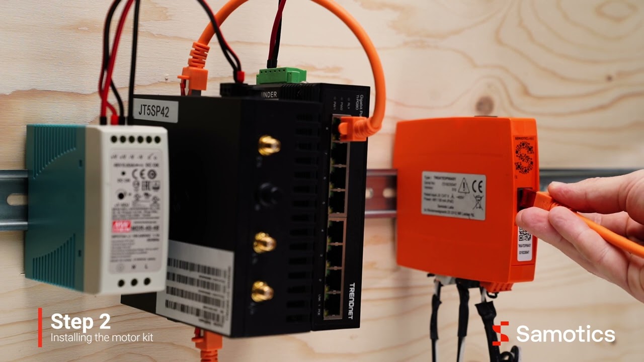 Samotics' SAM4 hardware installation video
