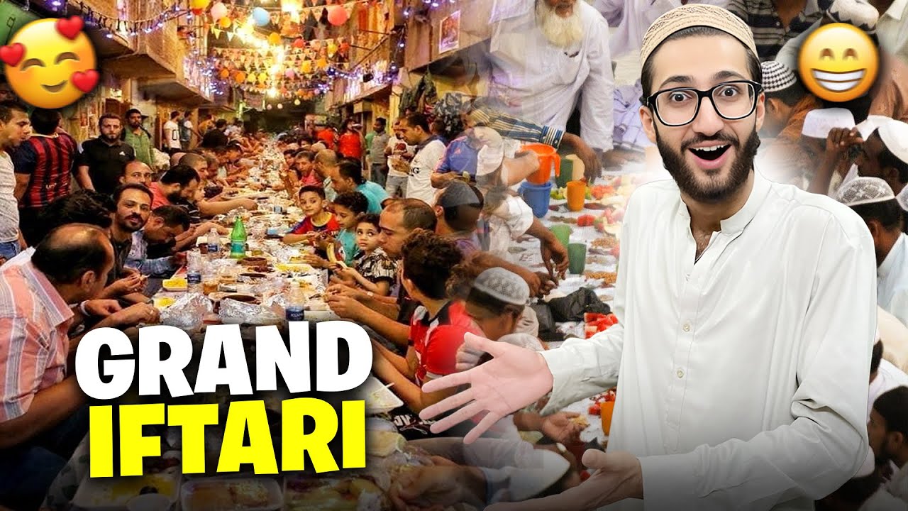 300 logo ko Grand  Iftari karwadi😍| Public Reaction 