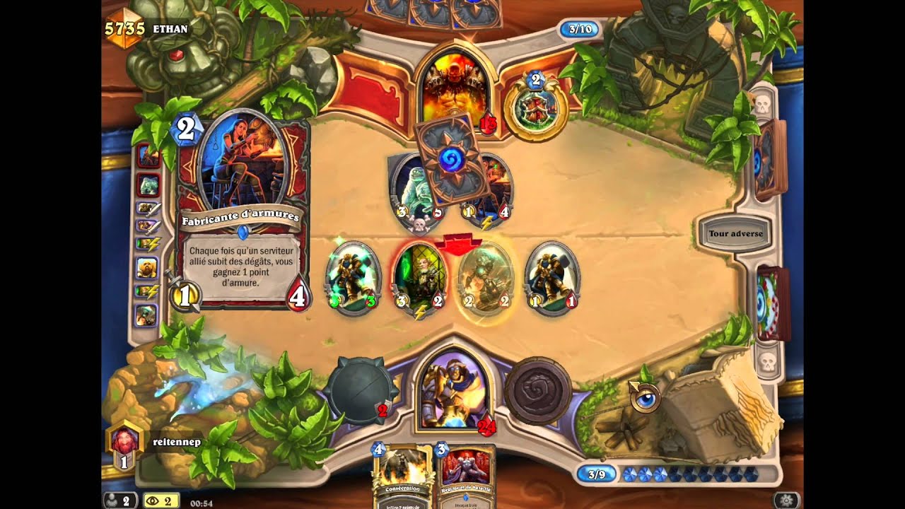 PASSAGE LEGENDE SUR HEARTHSTONE