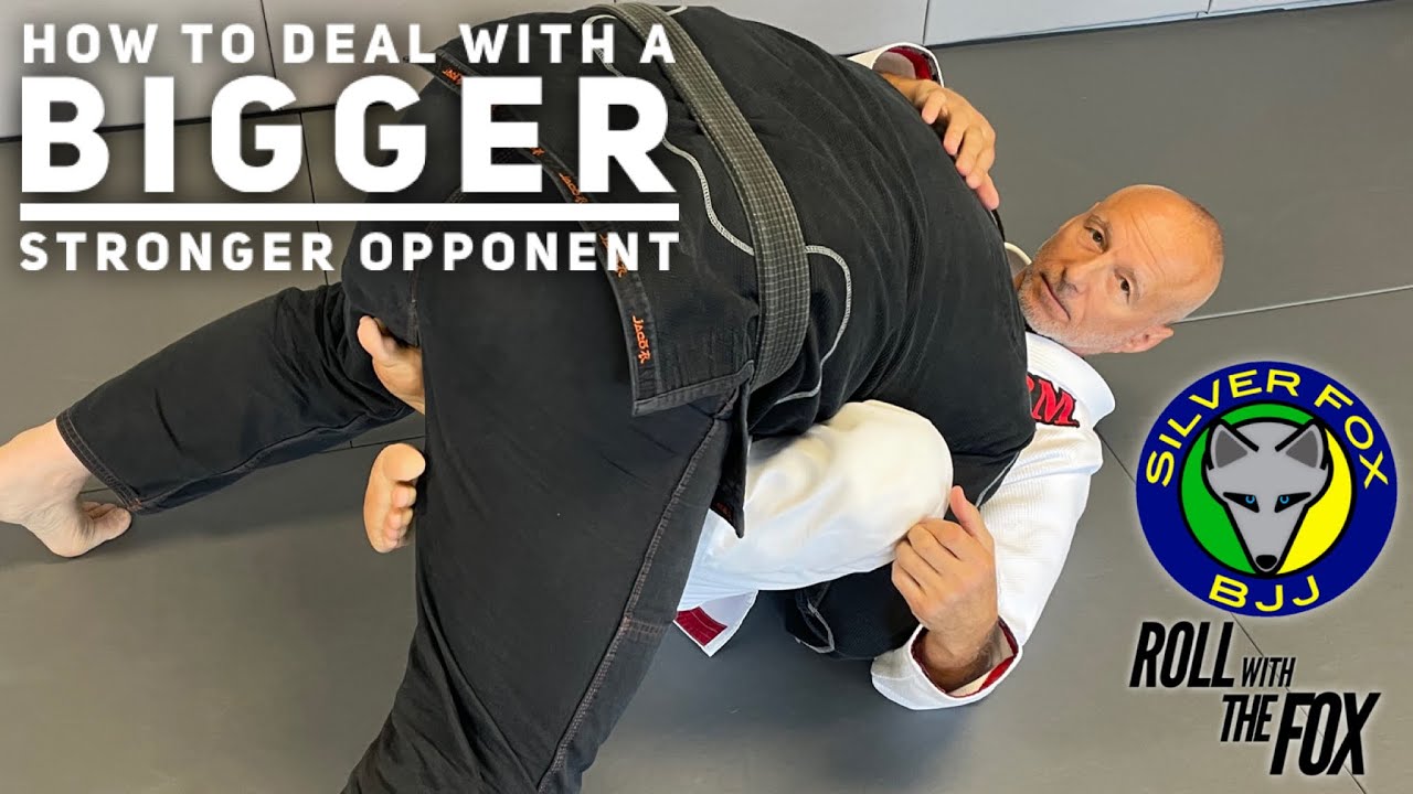 STRATEGIES FOR A LARGER OPPONENT 👊🦊 S:4 - Ep:36 #ROLLwithTheFOX