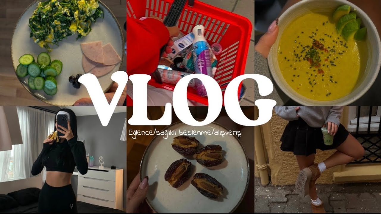 Vlog: İstanbul günlükleri /avokado bar’a gidiyoruz🥑/ Matcha/ Evde karın egzersizi / kahvaltı /🫴🏻🎀