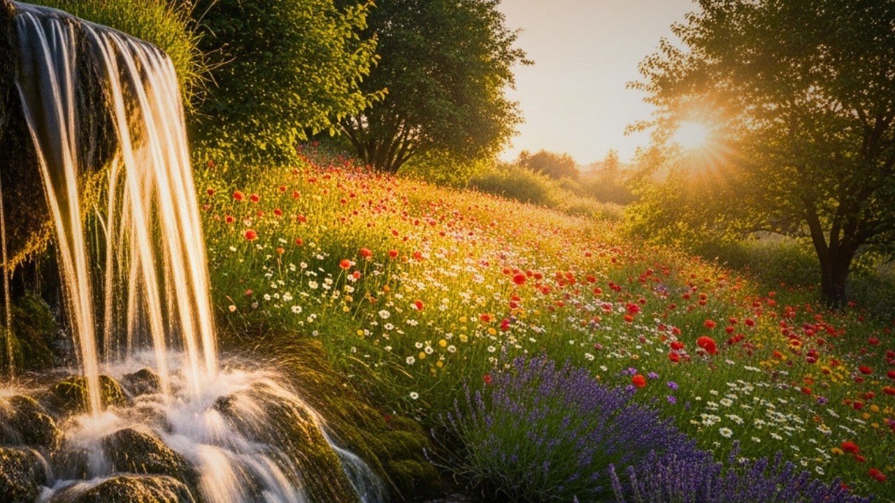 Spring River Sunrise 🌿 Let Nature Recharge Your Mind & Energy / Taylor Evans RELAXING MUSIC