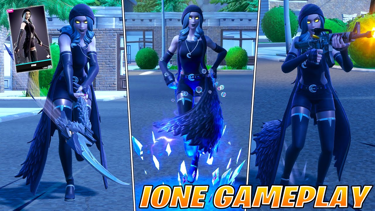 *NEW* Leaked IONE Skin Item Shop & Gameplay! Fortnite