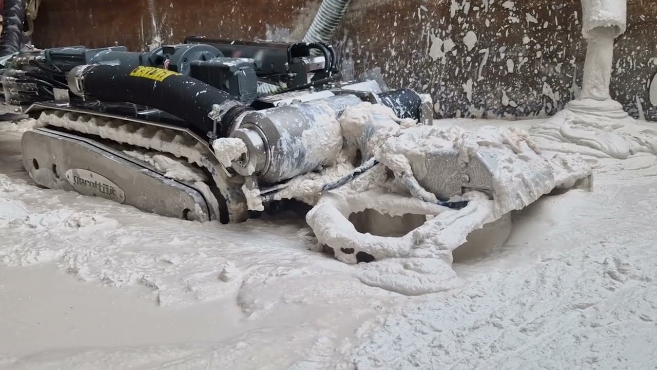 Robotic solution for sludge removal