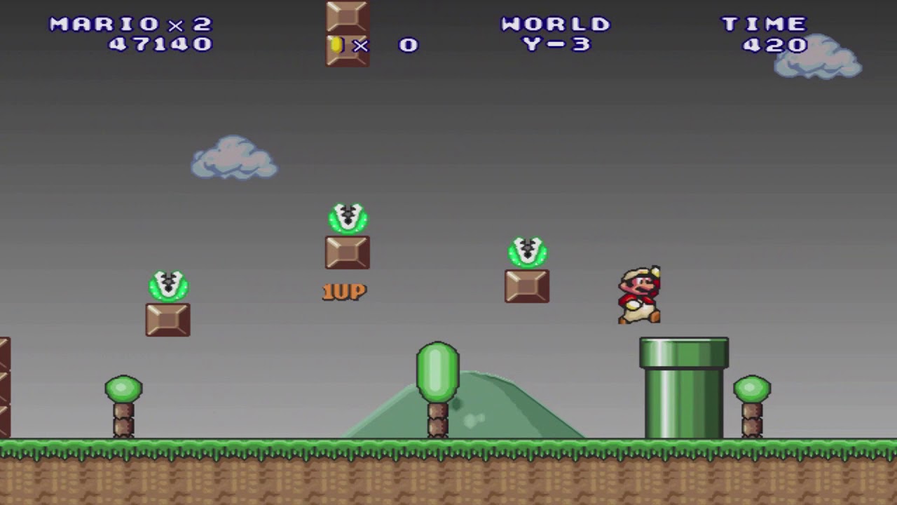 Mario Worker: Letter Worlds Series - World Y by TheMarioVariable