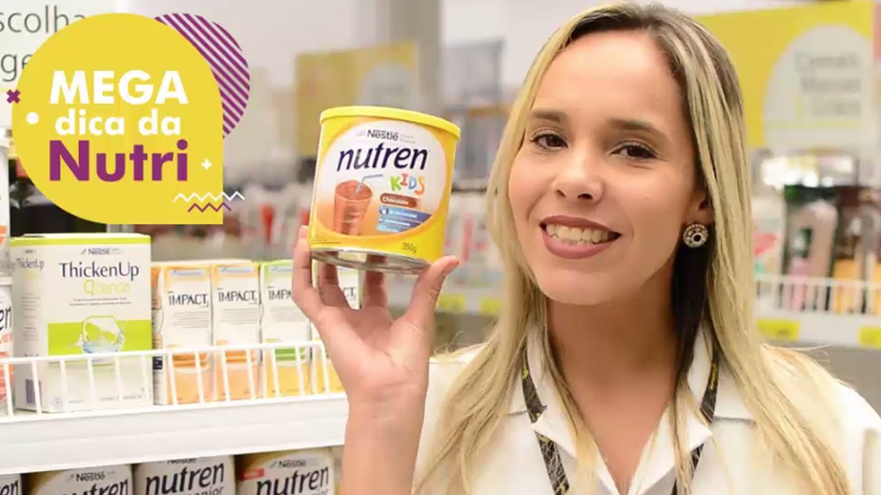 MEGA DICA DA NUTRI - COMPLEMENTO PARA CRIAN&Ccedil;AS - NUTREN KIDS - NESTL&Eacute; HEALTH SCIENCE