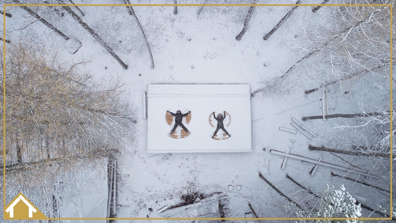 EP08: Waking up in a snow storm in a tarp shelter with my wife