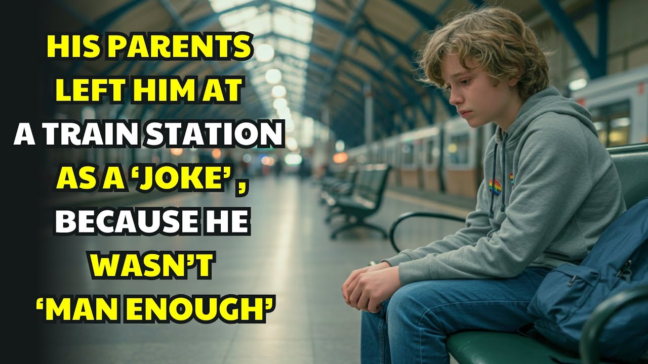 HIS PARENTS LEFT HIM AT A TRAIN STATION AS A ‘JOKE’ — BECAUSE HE WASN’T ‘MAN ENOUGH’