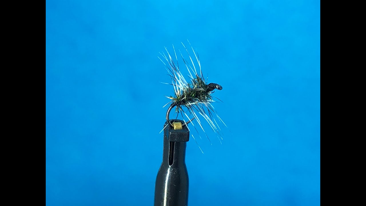 Montage d'un Black Gnat (Moucheron)