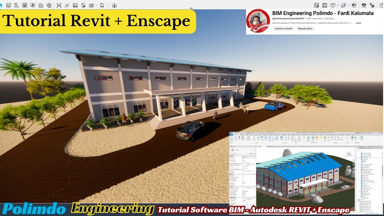 Tutorial Autodesk Revit + Enscape