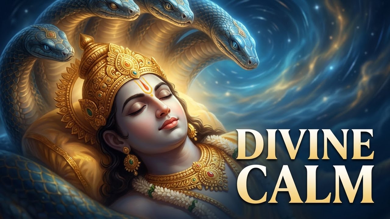 Vishnu Dhyanam & Stotram | Shantakaram Bhujaga Shayanam| Sacred Meditation & Prayer
