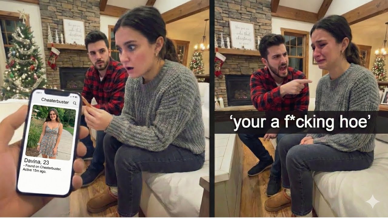 Измена жены была разоблачена на Рождество на глазах у всех.