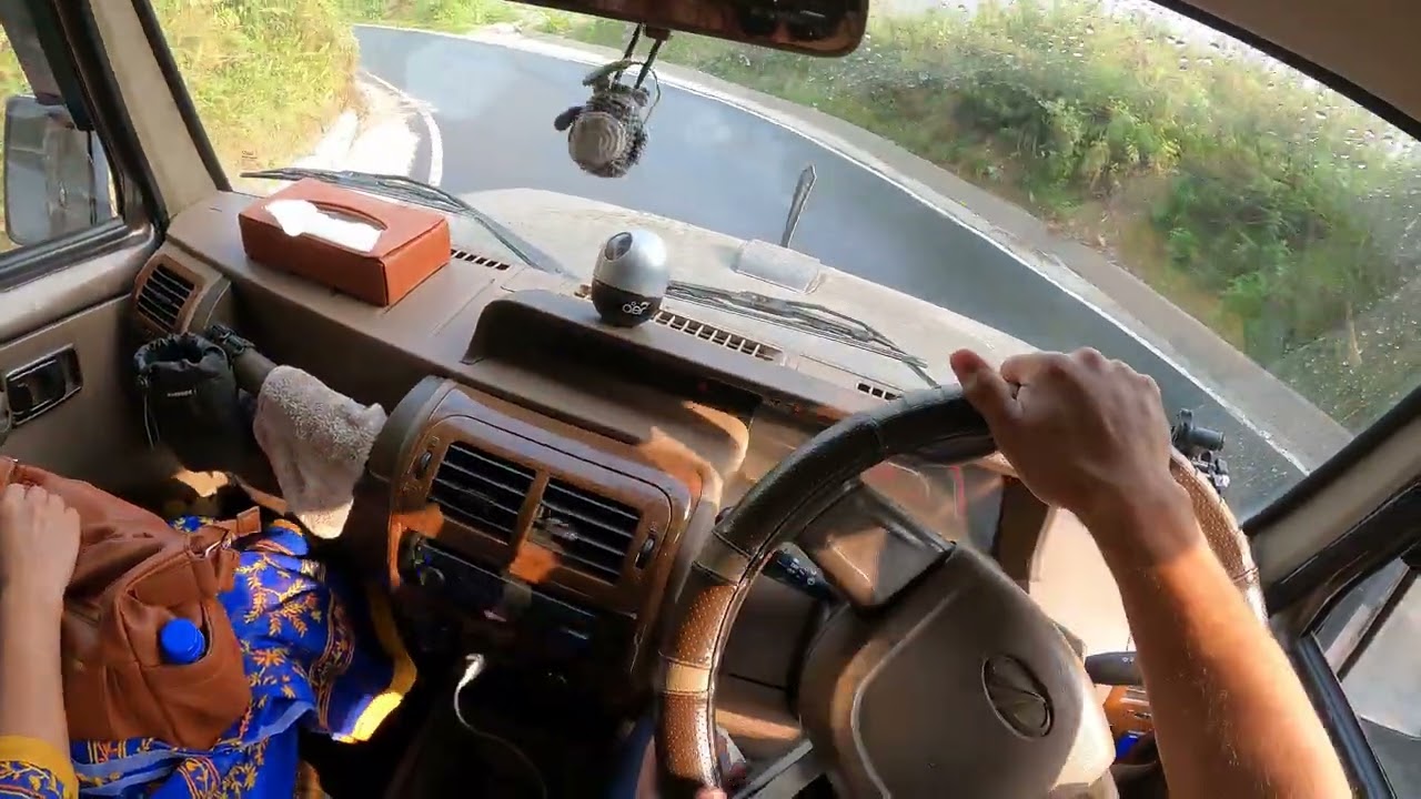 Hill Driving Tea Estate Mahindra Bolero POV | Darjeeling roads |  