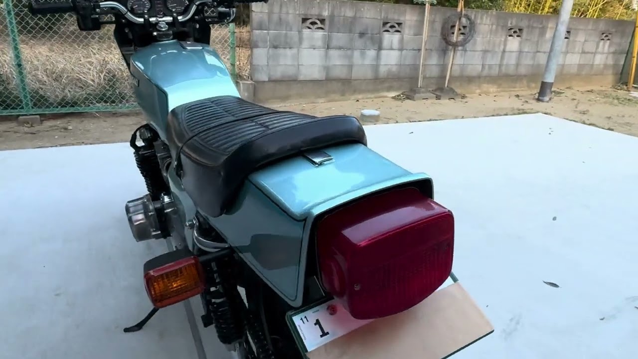 Kawasaki kz1000Z1R 始動確認用動画