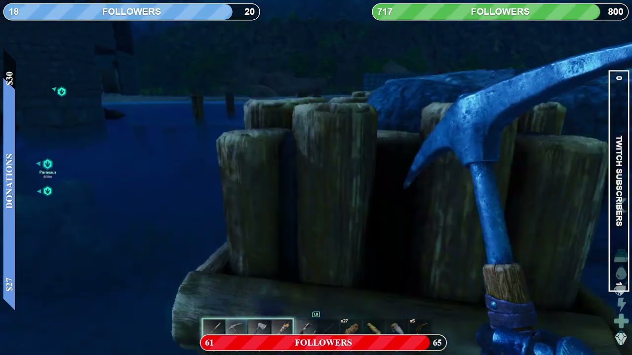 Playing Ark Survival Ascended Try To Tame All Dino's On The Island Ep 31
