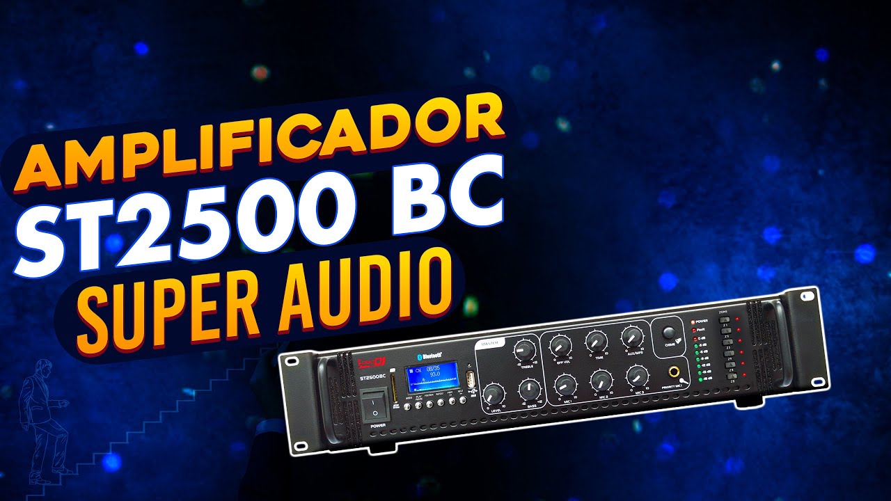 🔥🔥AMPLIFICADOR ST2500 BC DE PRODJ🔥🔥