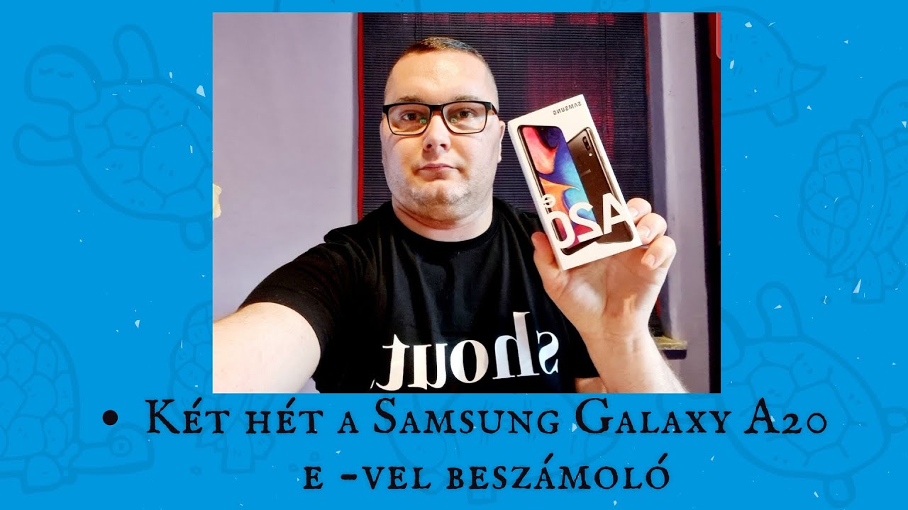 K&eacute;t h&eacute;t a Samsung Galaxy A20 e -vel besz&aacute;mol&oacute;,4k #samsunggalaxya20e #a20e #samsung #androidmobilos