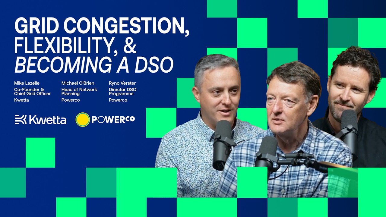 Grid Congestion, Flexibility & Becoming a DSO - Powerco Live from Amsterdam