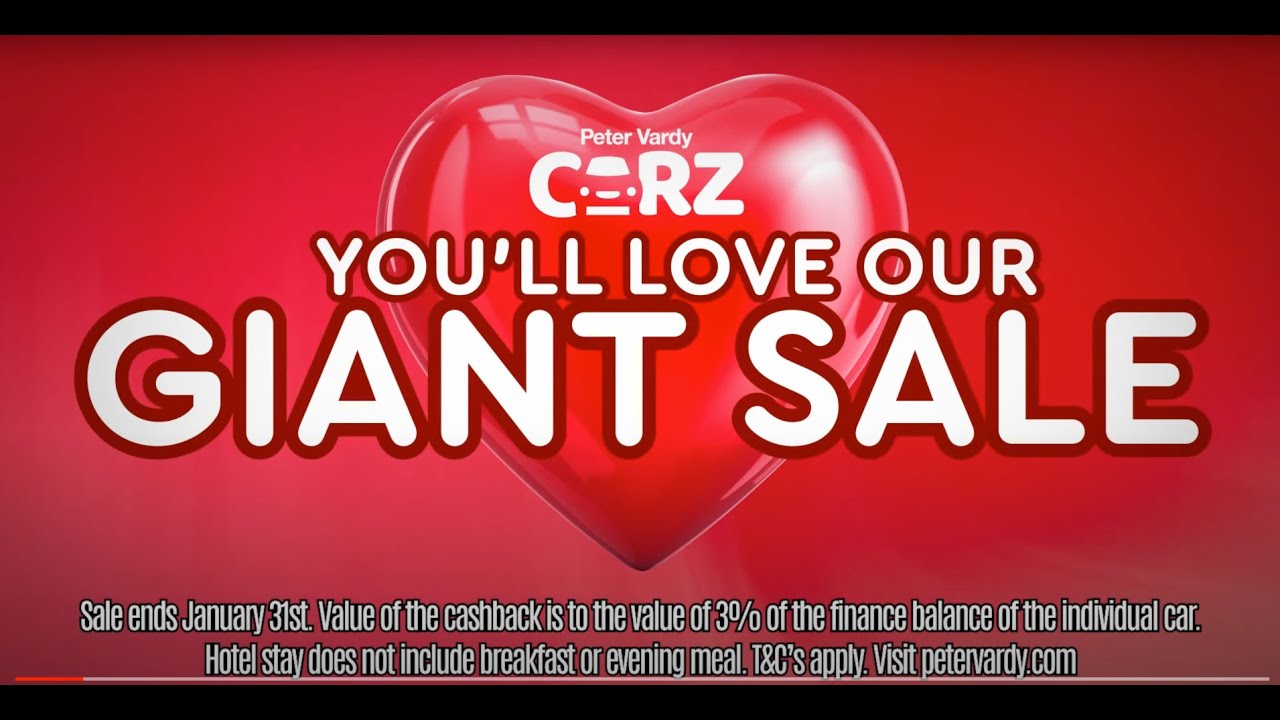 Peter Vardy CARZ Giant Sale (30 Seconds)