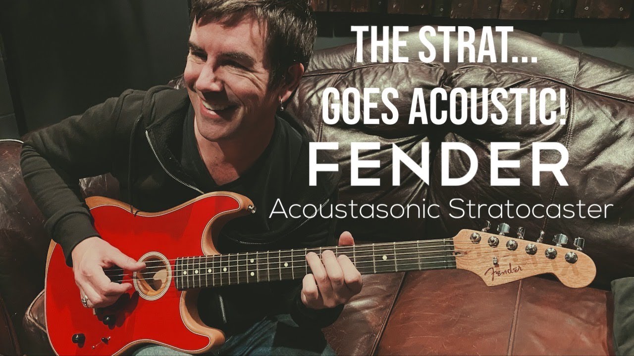 Strat становится акустическим Fender Acoustasonic Stratocaster