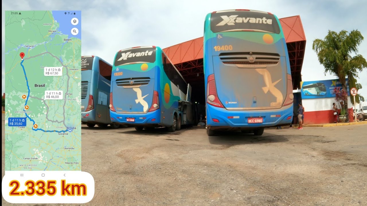 A maior VIAGEM de ônibus da XAVANTE pela BR-163
