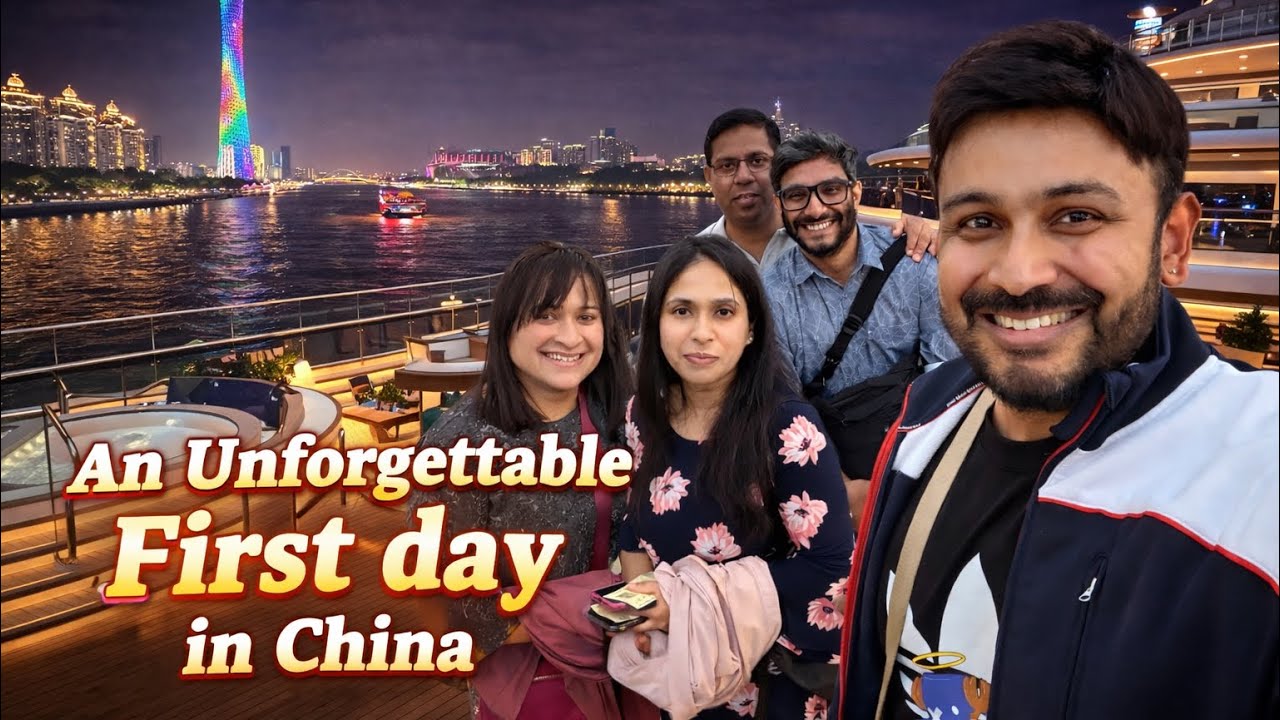 Day 1 | Exploring The Clothing Markets & Evening Cruise in Guangzhou China | Travel With OHF 