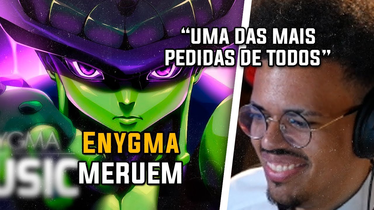 REI SEM NOME | Enygma | MERUEM (Hunter X Hunter) - REACT DE MÚSICA GEEK