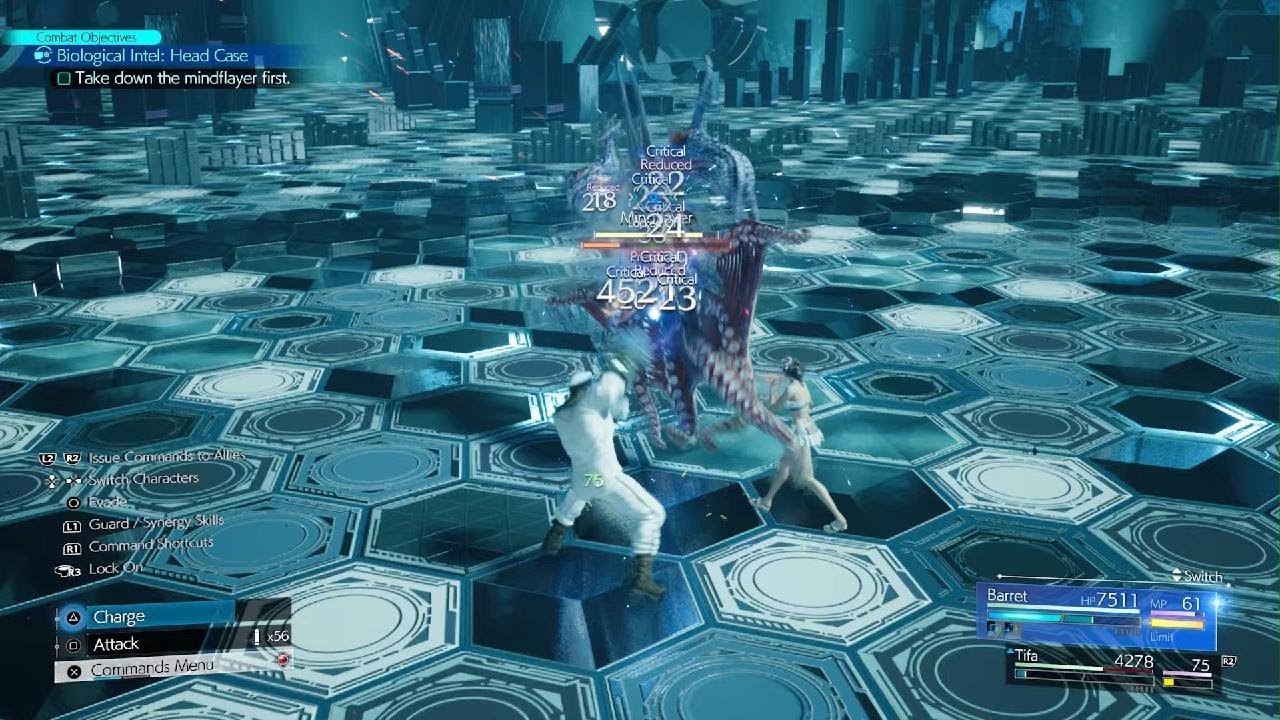 FINAL FANTASY VII REBIRTH Biological Intel HEAD CASE max Level Dynamic