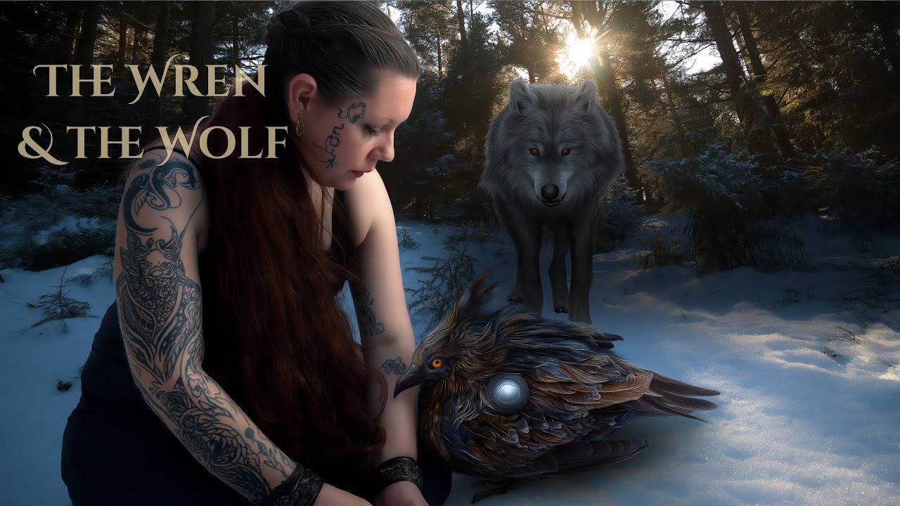 The Wren and the Wolf | Celtic Mythic Folk Song (Fire, Spring & Renewal)