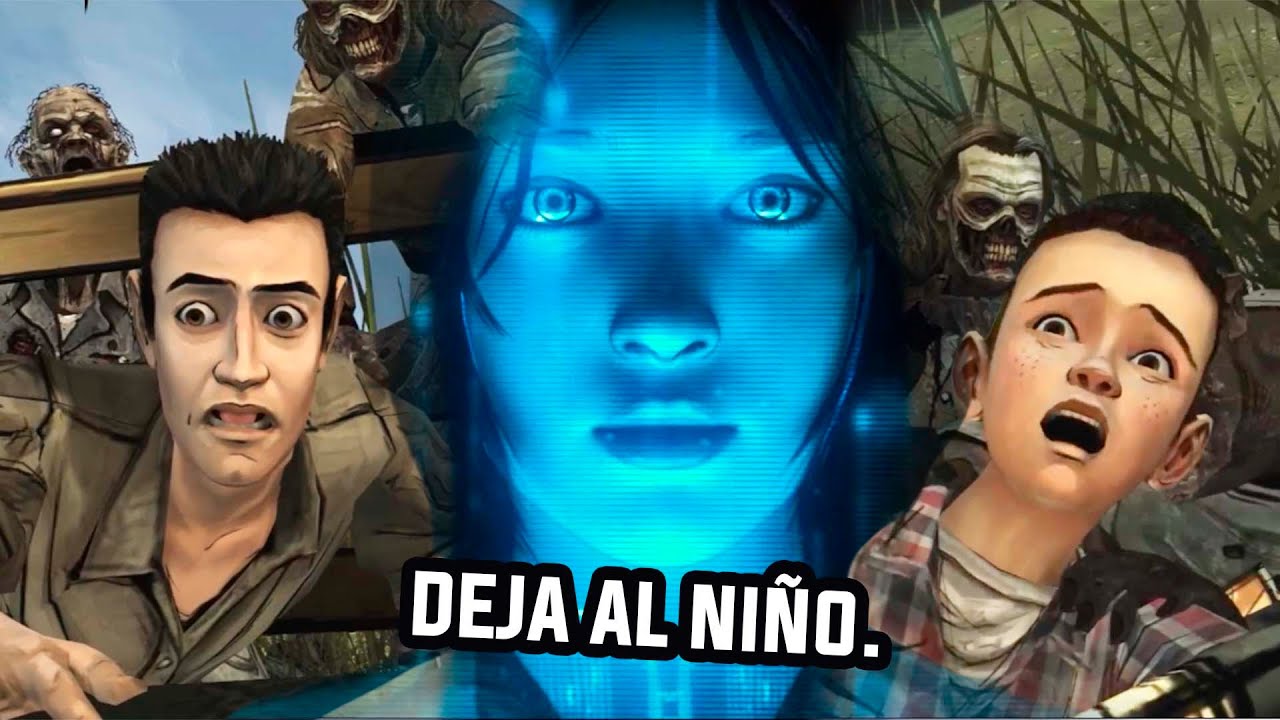 Juego The Walking Dead pero una IA TOMA las DECISIONES DIFICILES