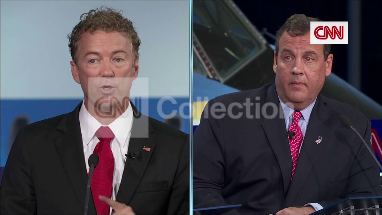 GOP DEBATE:CHRISTIE, PAUL DEBATE MARIJUANA USE
