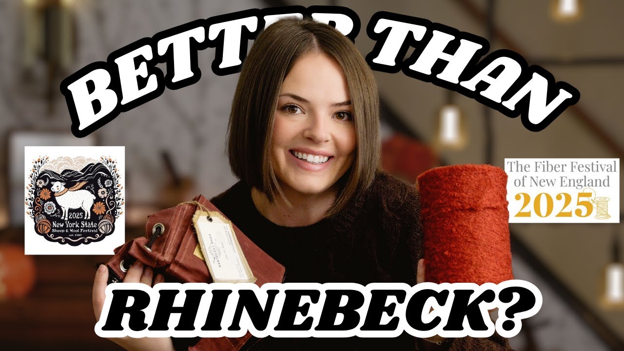 Фестиваль пряжи New England Fiber Festival против RHINEBECK &mdash; присоединяйтесь и оценивайте их | N...