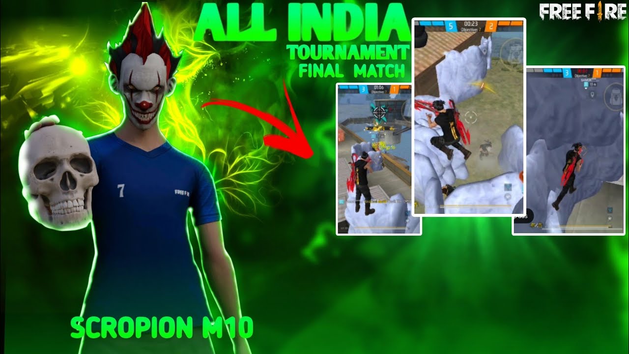 ALL INDIA TOURNAMENT FINAL MATCH FT-SCROPION #freefire #totalgaming #customroom #paid #freefiremax 