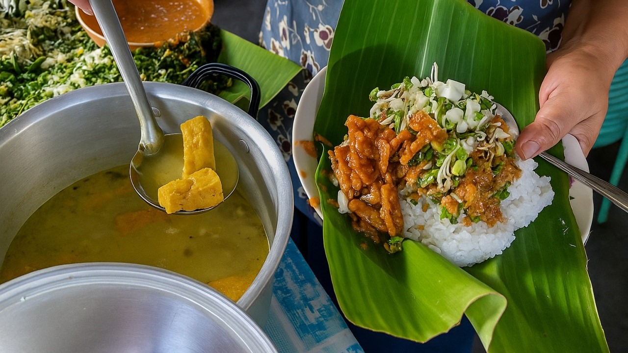 NASI PECEL SOR PELEM BU RUM PONOROGO