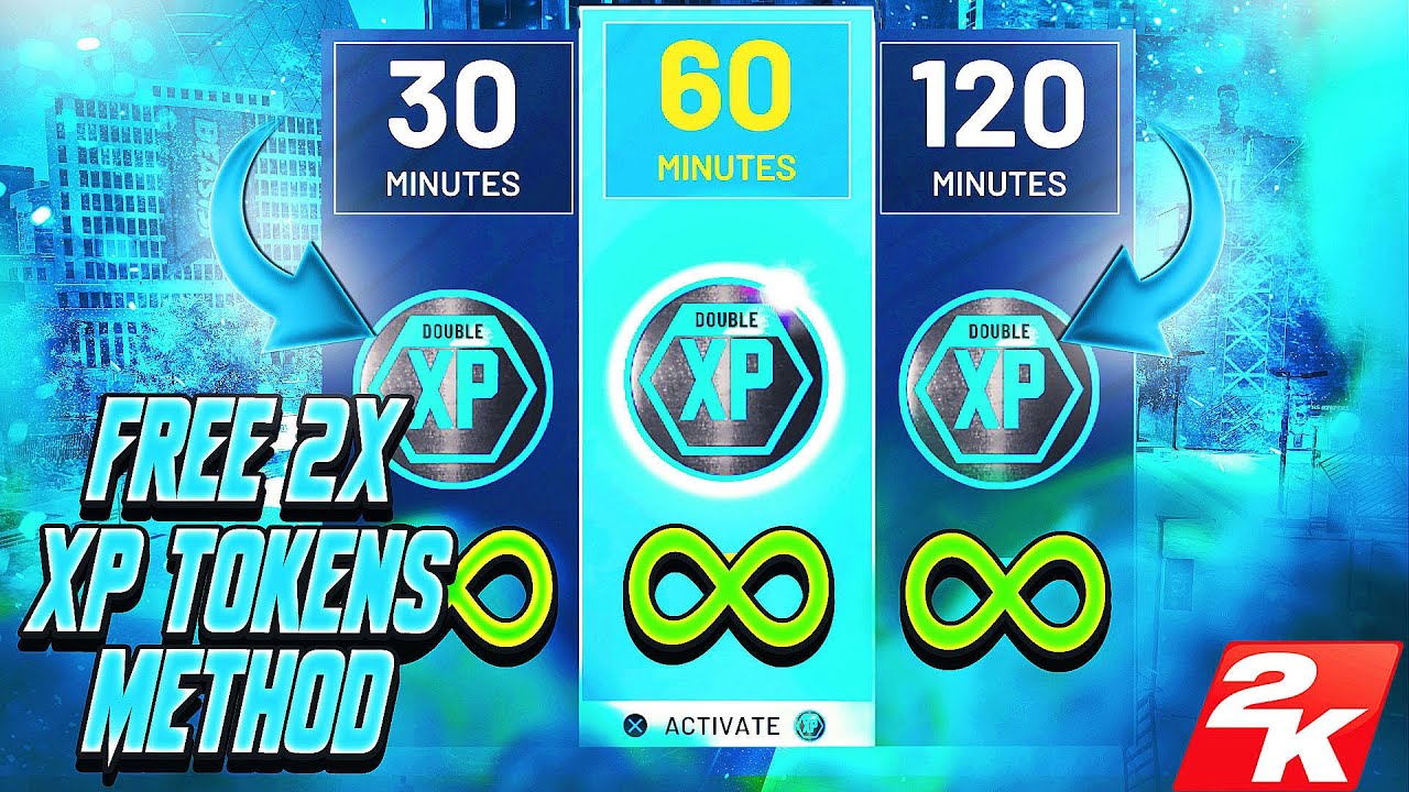 NBA 2K22 FREE 2X XP TOKEN METHOD!UNLIMITED XP TOKENS AFTER PATCH 1.08!