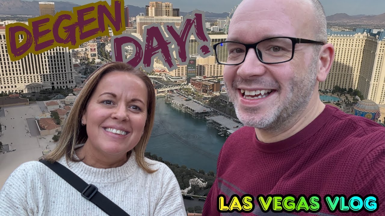LAS VEGAS VLOG • WINTER 2025 • DEGEN DAY in Vegas 🎰💥 (PART 3 FINALE)