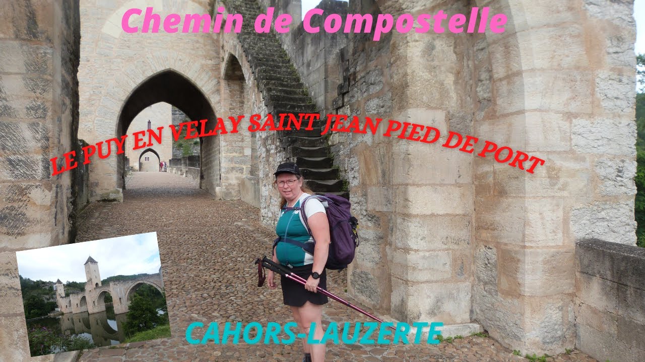 Chemin  de  Compostelle  Cahors  Lauzerte