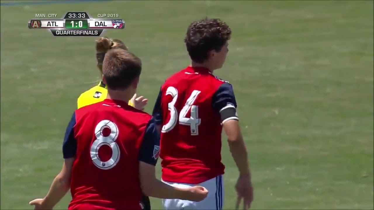 Manchester City Cup U14 Super Group quarterfinal highlights Atlanta United vs. FC Dallas