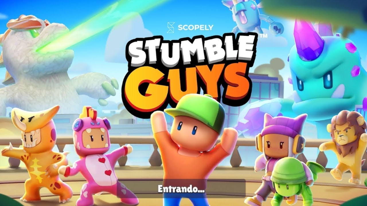 Pegando 1200 gemas no stumble guys (parte 2 )