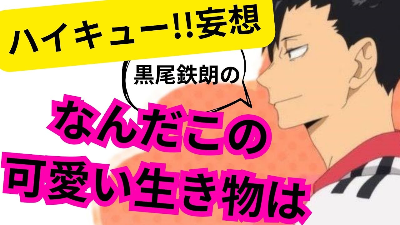 ハイキュー!!妄想★黒尾鉄朗のなんだこの可愛い生き物は