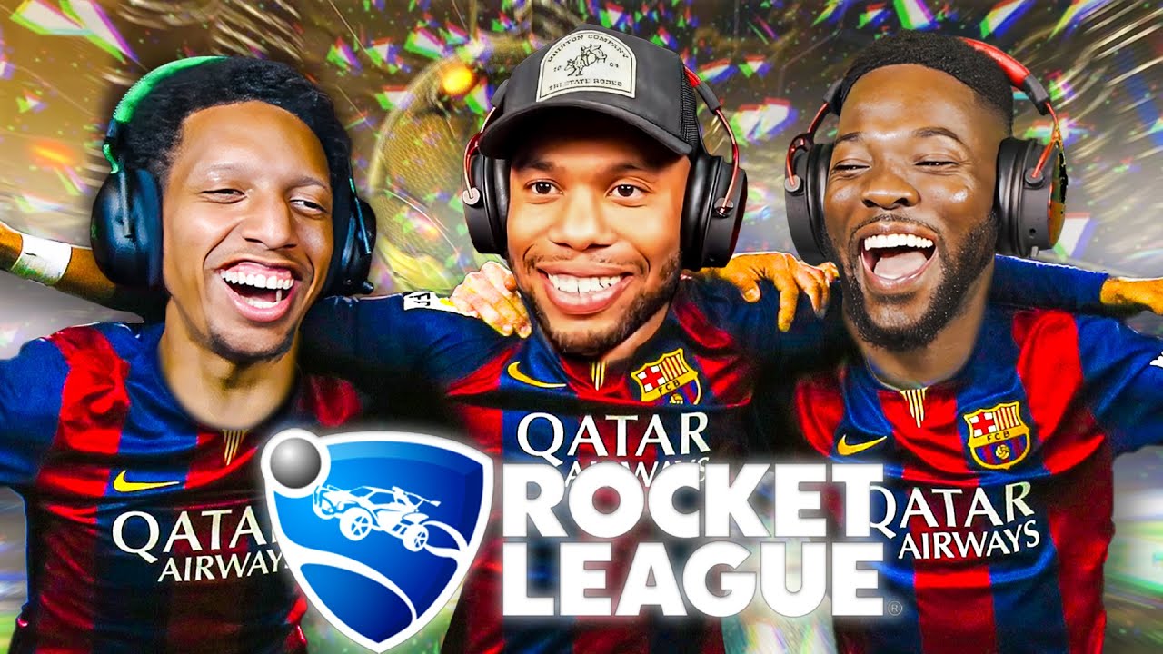 WE HAD TO FORM A SUPER TEAM TO FACE OUR CHAT (Rocket League)