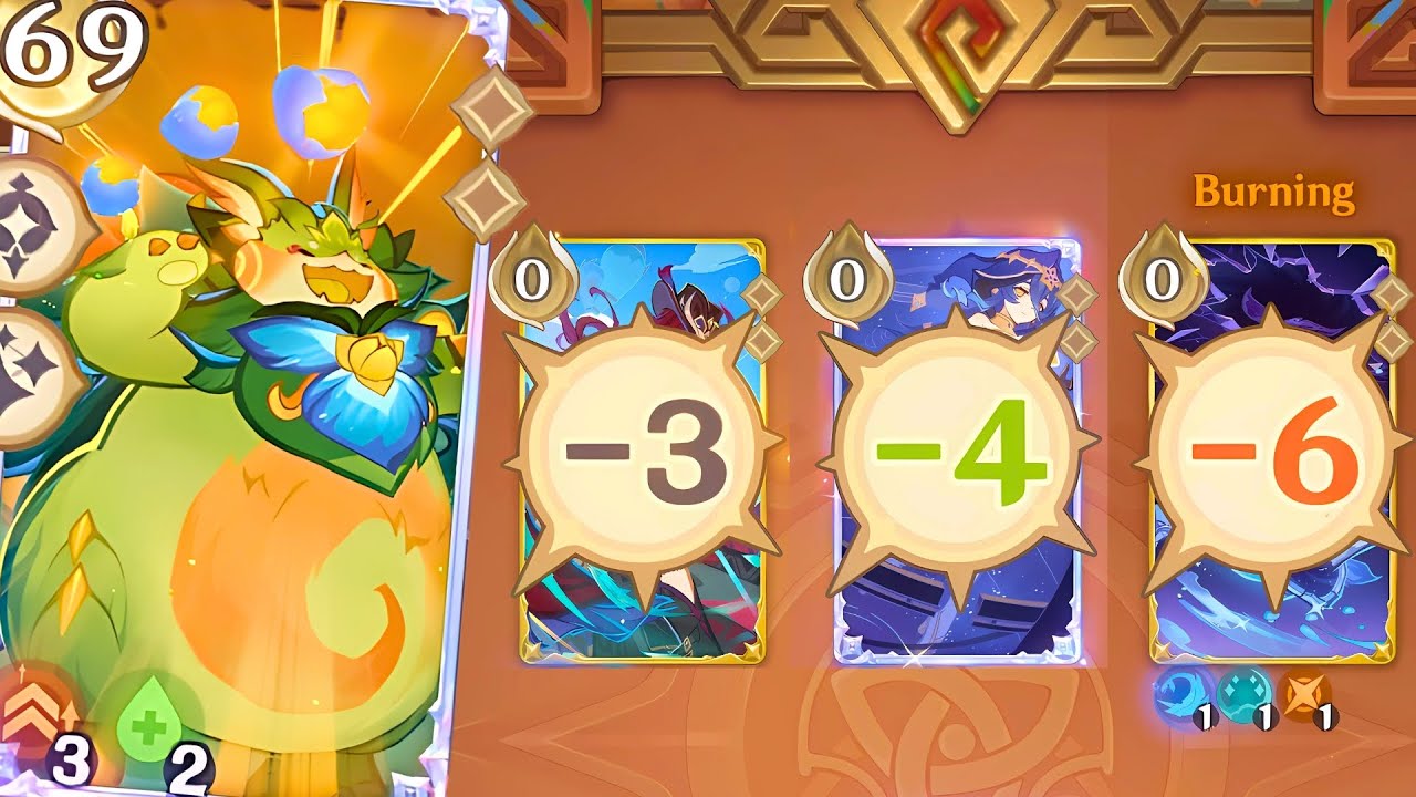 YUMKASAUR BOSS IS UNBALANCED! 💀 | Genshin TCG