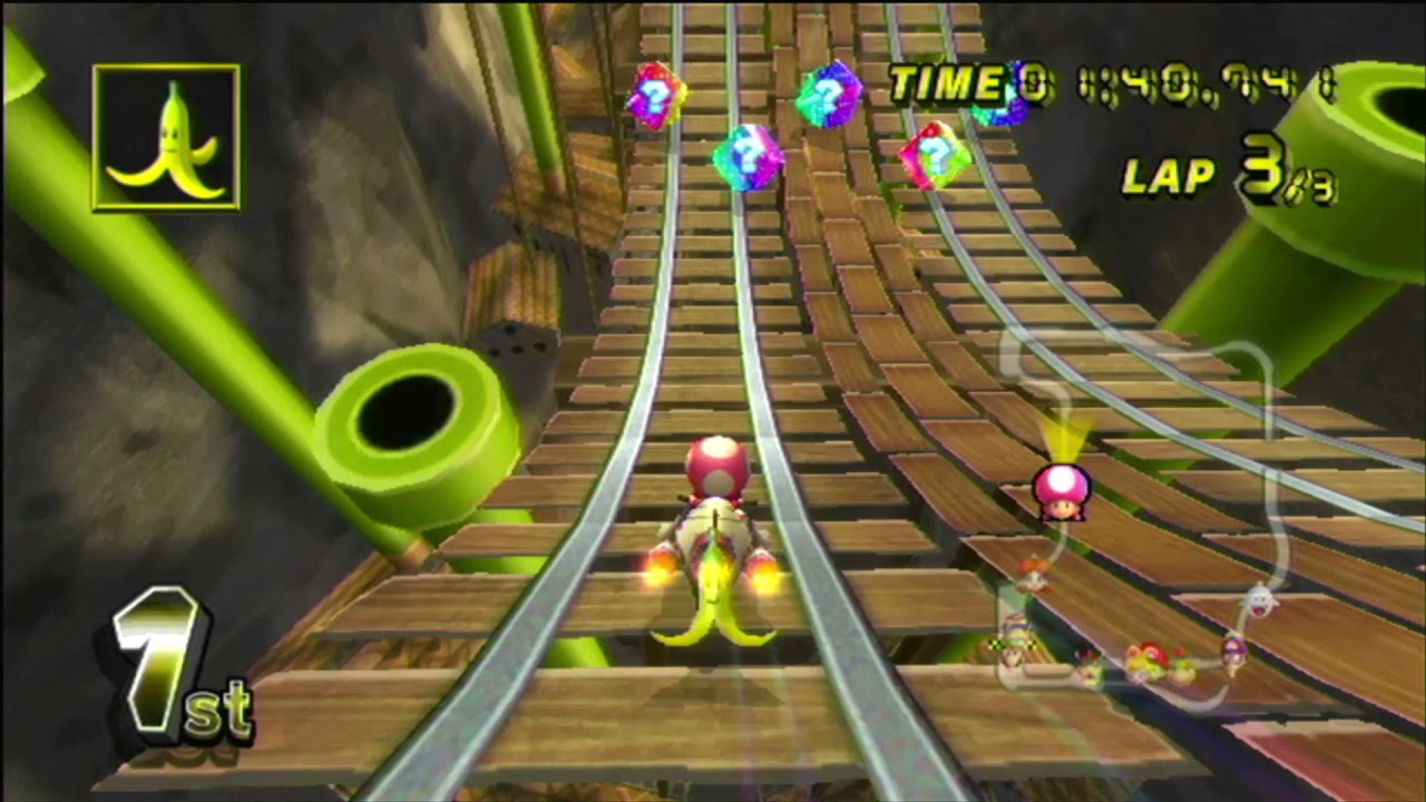 Mario Kart Wii - Toadette, Bullet Bike
